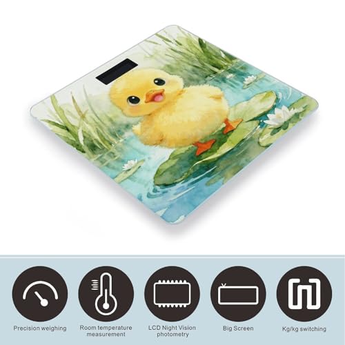 Báscula Digital de Baño Cute Duck Spirit Precisa 180kg miniatura 3