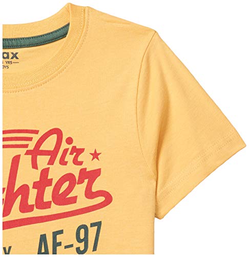 Image of Max Boys Printed Crew Neck T-Shirt