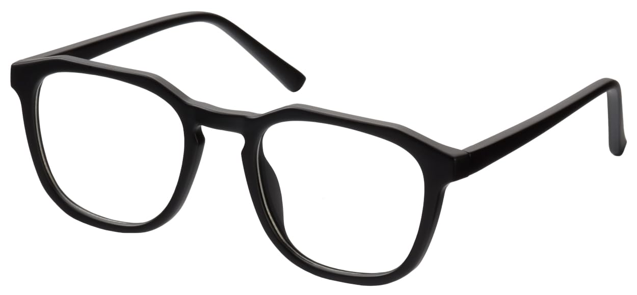 Remaldi Faroe Reading Glasses, Black, 2.5