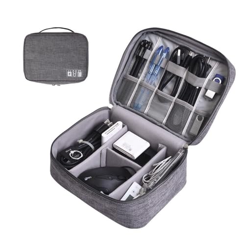 Estuche de almacenamiento accesorio, bolsa para teléfono, banco de energía USB, disco duro portátil, bolsa para cables de datos miniatura 3