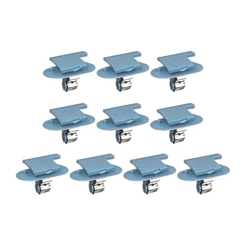Dpnentv 10Pcs Car Interior Trim Retainer Clips Plastic Panel Fasteners
