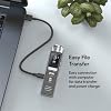 Digital Voice Recorder Audio Recording - 72GB Audio Recorder with Playback Voice Activated Recorder for Lectures Meetings Interviews Recording Device Tape Recorder with Microphone USB Cable MP3 Player