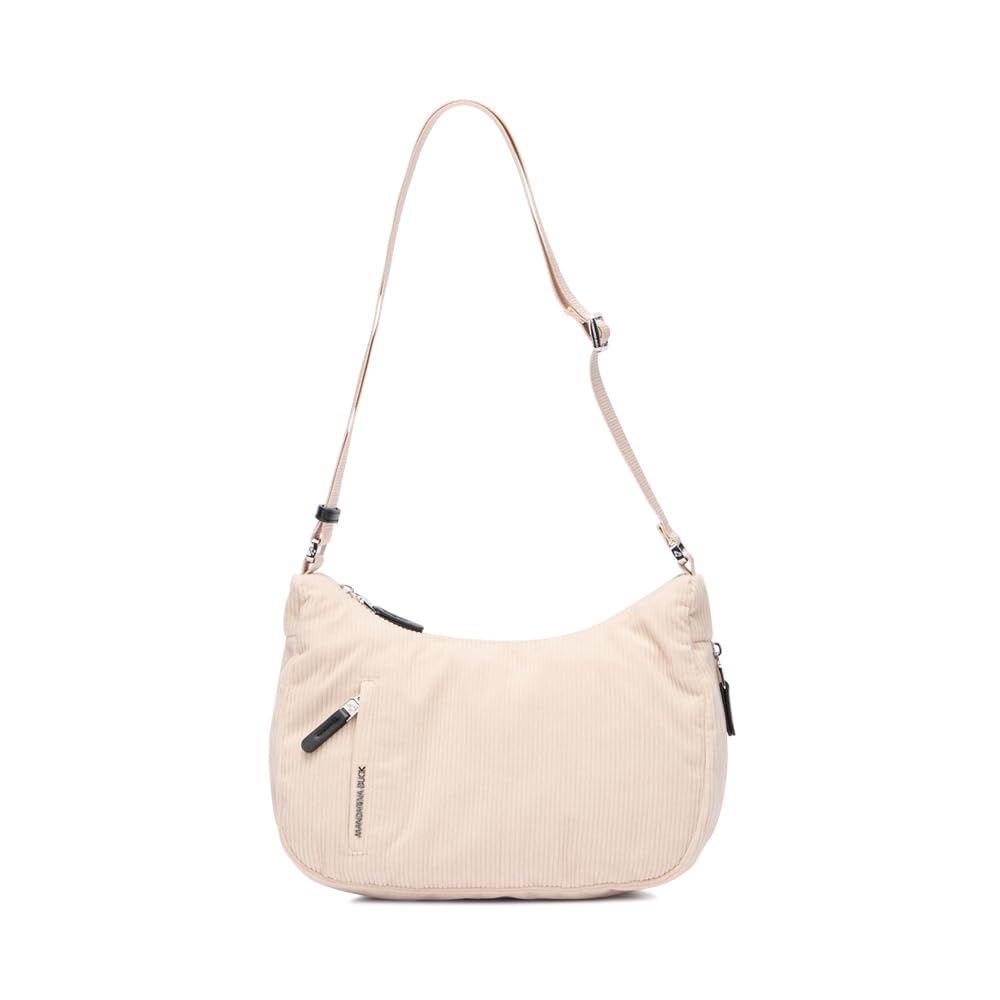 Mandarina Duck Women Hunter Velvet Hobo, Cashmere, Taglia Unica