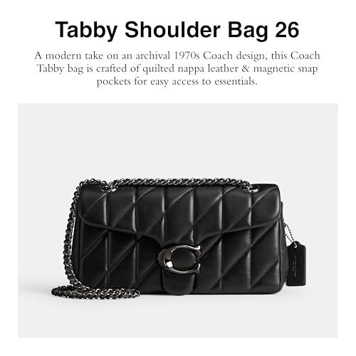 Image of Coach Women's Quilted Tabby Shoulder Bag 26 | Quilted