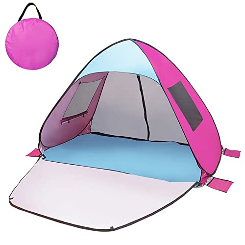 Tente de camping pop-up automatique et abri de plage nomade léger