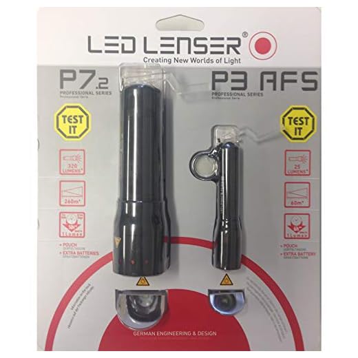 LED LENSER P7.2 med gratis P3 Torch