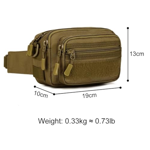 Sac messager polyvalent Tan WLXW multi-position Molle - 7