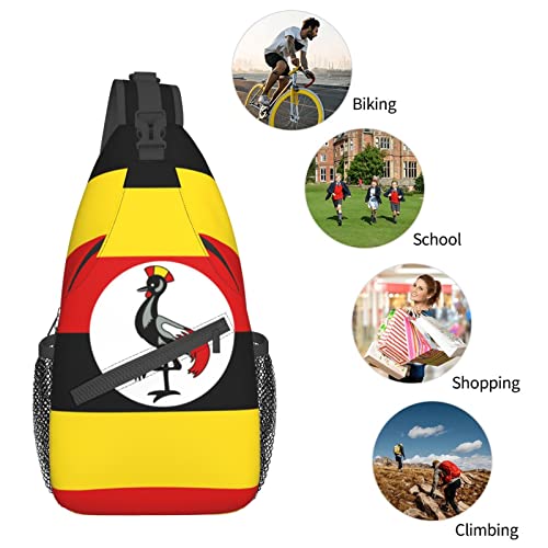 Mochila bandolera unisex estilo Uganda para uso diario miniatura 7