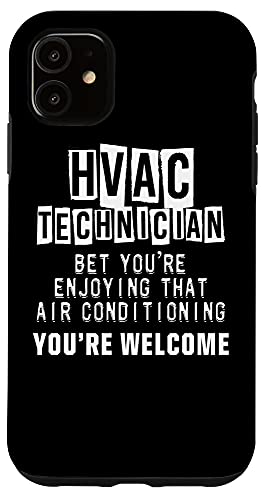 iPhone XR HVAC Technician Funny HVAC Tech Case