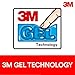 3M Gel Wrist Rest for Keyboards, Soothing 3M Gel Technology and Satin Smooth Cover for All Day Comfort and Support, Durable and Easy to Clean, 19