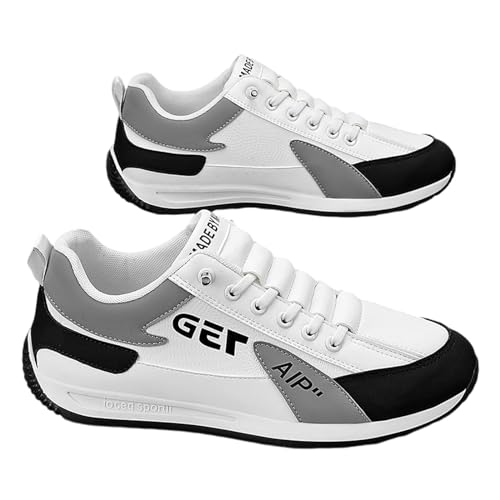 Serenitison Herren Wasserdicht Leicht Trekkingschuhe,Atmungsaktiv Outdoor Schuhe,Camping Walking Hiking Sneaker,rutschfeste F