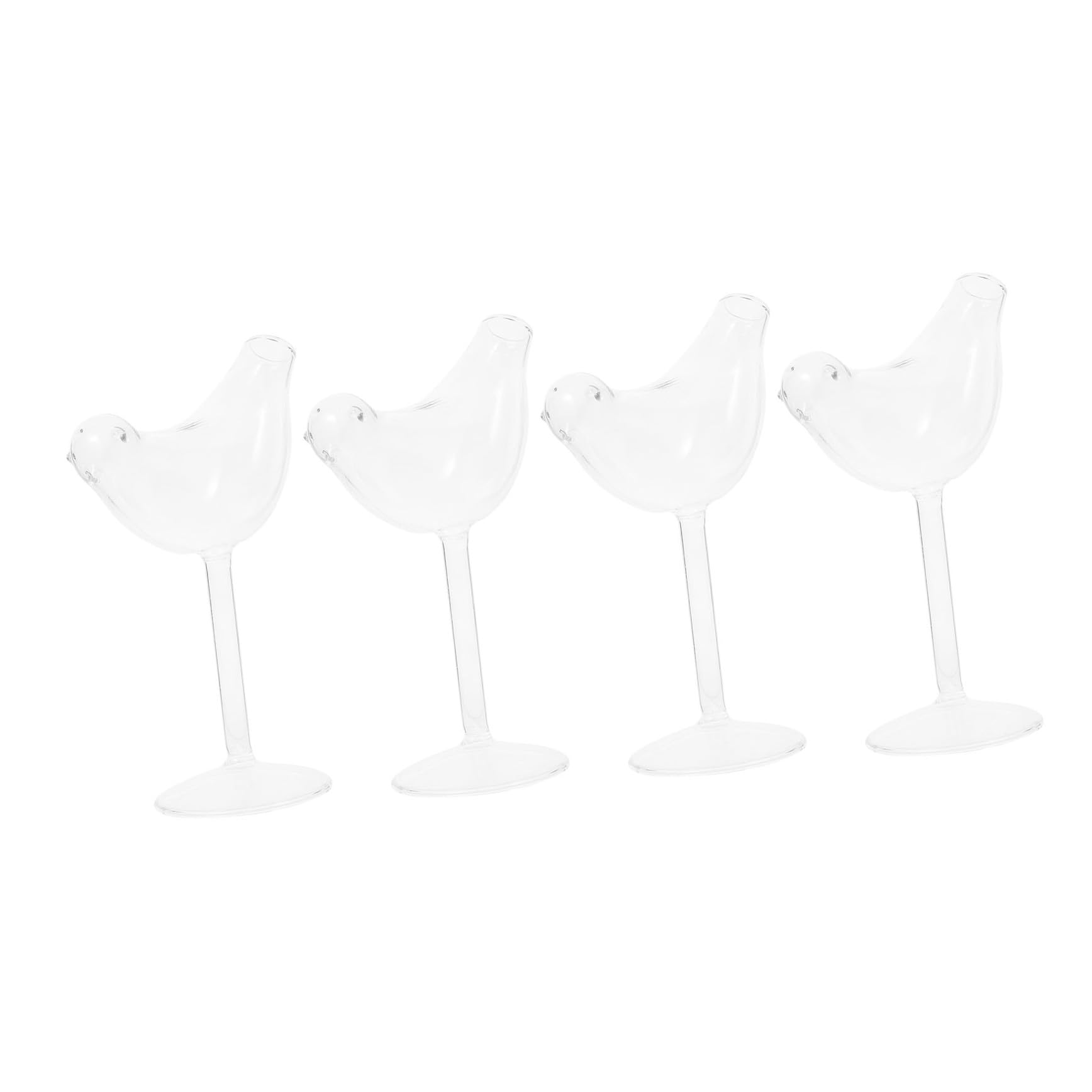 Verres à cocktail oiseau verres à vin transparents pour fête