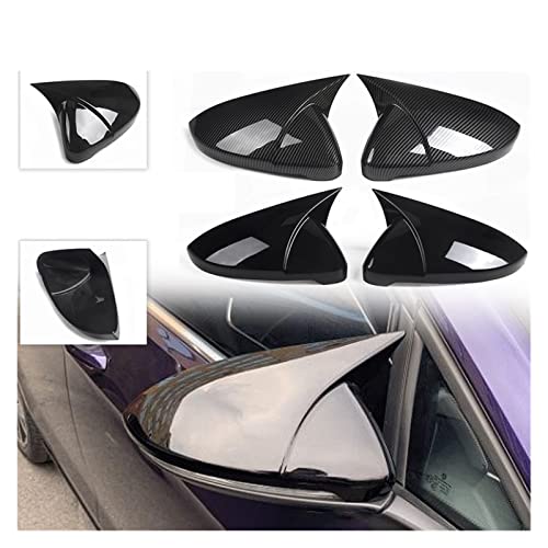 Capuchons de rétroviseur Golf 7 look carbone accessoires coques de rétroviseurs 2014-2019