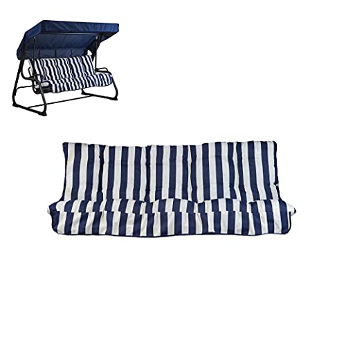 TECNOWEB Coussins pour balancelle 4 Places, Coussin de Toit Assorti de Rechange Inclus, 100% fabriqué en Italie, idéal pour l'extérieur (Jardin et Cours) -...