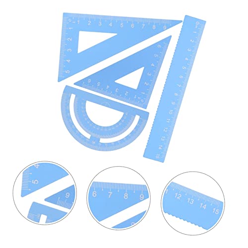 COHEALI 16 Pçs Conjunto De Quatro Peças De Réguas Kits DIY Conjunto De Ferramentas Domésticas Conjun