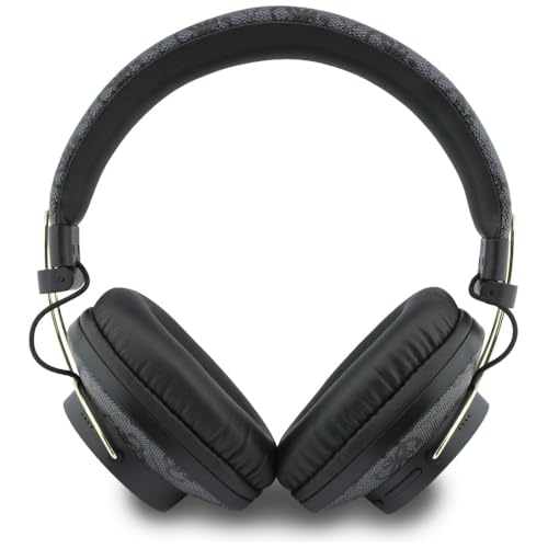 Auriculares Guess de Diadema Negros con Logotipo de Triángulo Premium 3
