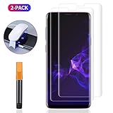 【Präzises Design】:Diese Displayschutzfolie wurde für das Samsung Galaxy S9 entwickelt. Mit 3D-Rundkante, hülle Freundlich.