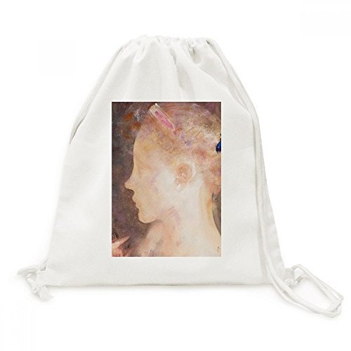 Sac à dos à cordon Peinture à l'huile sur Toile pour affaires
