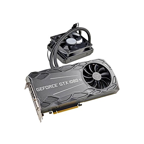 Image of EVGA GeForce GTX 1080 Ti FTW3 HYBRID GAMING, 11GB GDDR5X, HYBRID & RGB LED, iCX Technology - 9 Thermal Sensors Graphics Card 11G-P4-6698-KR
