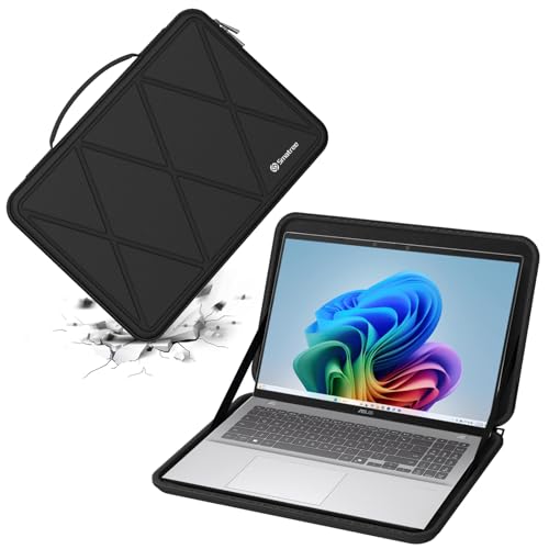 Image of Smatree Hard EVA Protective Sleeve Case Compatible for 16 inch ASUS Vivobook 16X /16, for 15.6 inch ASUS Chromebook C523, for 15.6 inch Zenbook Pro Duo 15 OLED Laptop Bag(X8286)