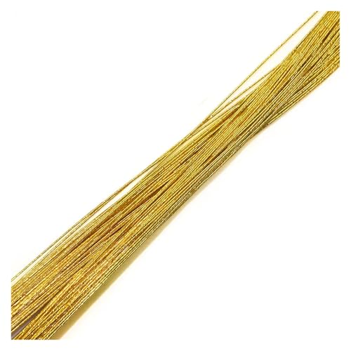 Floral Wire 25Pcs 80cm Stocking Flower Iron Wire Floral Stems Supplies for DIY Nylon Making Accessories(Color1)