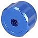 Round Wheel Handle for Manifold Gauges and Faucets, Aluminum Alloy AC Repair Tool Knob with Square Stem, Blue For HVAC Gauge Handle