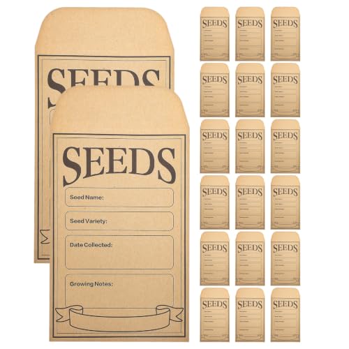 Paquetes autoadhesivos para semillas que evitan la humedad en flores y plantas de jardín