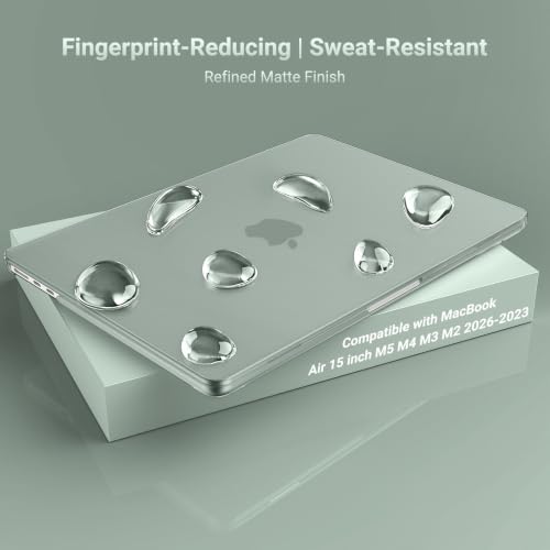 Image of MOSISO Compatible with MacBook Air 15 inch Case M5 M4 M3 M2 2026 2025-2023