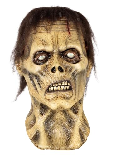 Ghoulish Productions Lord Frank Latex Mask. Frankenstein Mask. Adult Mask One size latex mask. Nightmare Makers Line. Ideal for use in Halloween Halloween costumes parties carnivals pranks