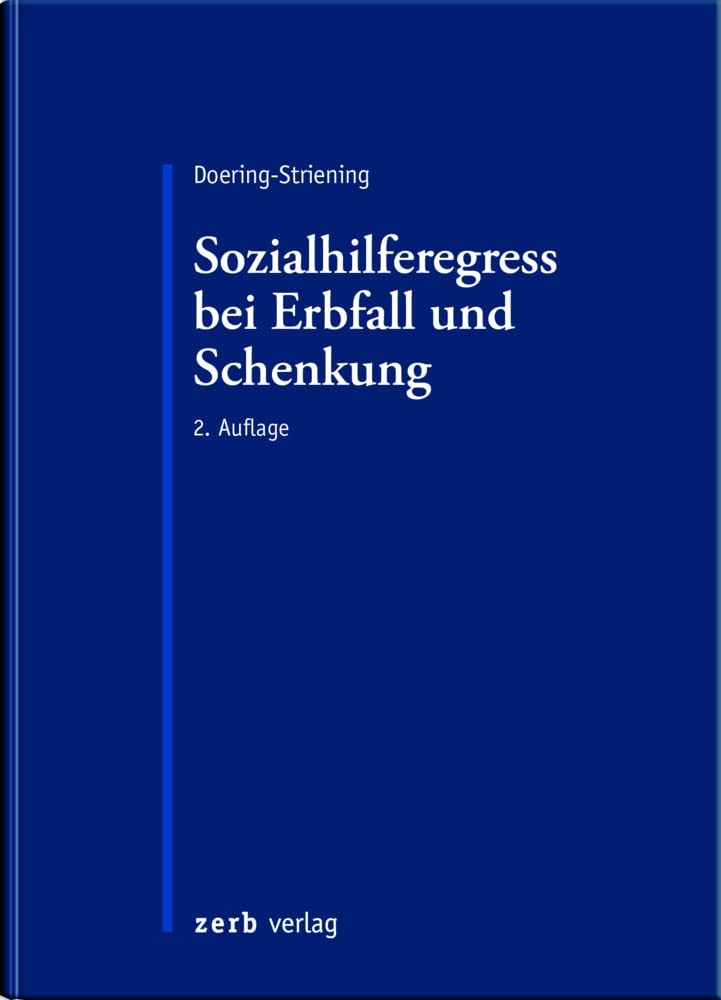 Sozialhilferegress bei Erbfall und Schenkung (zerb verlag)