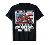 Motorcycle Trike American Biker Rules T-Shirt