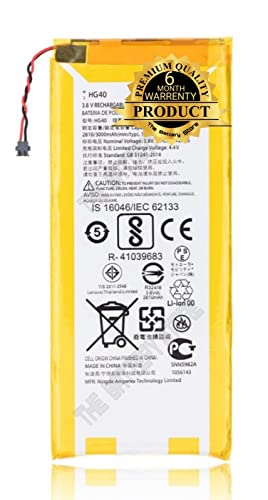 Image of THE BATTERY STORE Orignal Battery Compatible for Motorola Moto HG40 Battery G5 Plus XT1684 XT1685 XT1687 Battery with 6 Months warrenty (for Moto HG40)