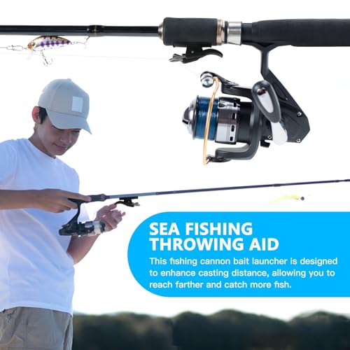 MUNTICO Cast Cannon Surf Fishing Trigger - Easy Installation Sea Fishing Casting Aid for Fixed Spool Casting - Perfect Accessory for Effortless Casting