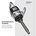 Ingersoll Rand 285B-6 1-Inch Cordless Pneumatic Impact Wrench with 6-Inch Extended Anvil and 2 Handles