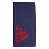 Großes adidas-Logo adidas Handtuch S, Tech Indigo/Collegiate Red, One Size