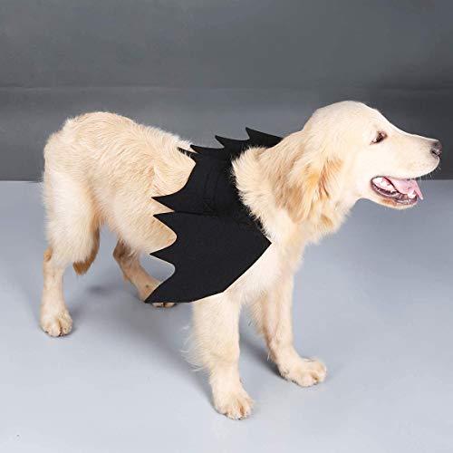 Dog Bat Wing Costume For Halloween, Pet Halloween Party Dress Up Costume For Cat And Small Medium Large Dog #TOP4