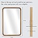 WallBeyond Wood Framed Mirrors for Bathroom, 24x36 Inch Wooden Frame Wall Mirror Farmhouse Wall Mounted Rectangle Mirror for Vanity (Horizontal/Vertical)
