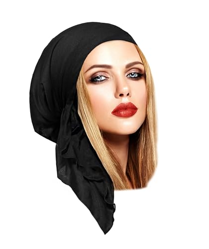 ShariRose Headscarves for Women Pre-tied Bandana Soft Cotton Head Wear Headcover Chemo Cancer Tichel Friendly over 30 Colors!