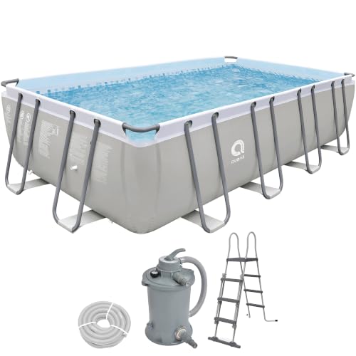 Avenli Frame Plus Rectangular Pool Komplettset 549x305x122 cm, Aufstellpool …