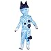 Disguise Bluey Costume for Kids, Official Bluey Character Outfit with Jumpsuit and Headpiece, Classic Toddler Size Medium (3T-4T)