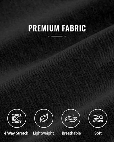 PIDOGYM Men's Cargo Sweat Shorts Athletic Baggy Shorts with 5 Pockets Black — view 6