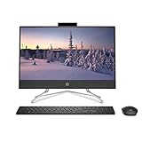 HP AIO PC 12th Gen Intel Core i3-1215U 21.5 inch(54.6 cm) FHD Anti Glare Display (8GB/1TB HDD+256GB SSD/Windows 11/Intel UHD Graphics/Wireless Keyboard & Mouse Combo/MS Office/Jet Black,22-dd2456in