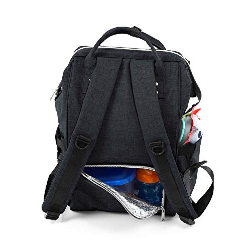 Cosco Kids, Mochila Multifuncional Peggy, Preto Mescla