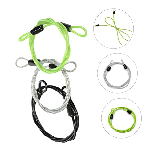 Cable de Seguridad para Bicicleta 3 Piezas miniatura 4