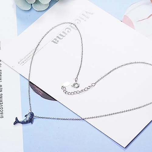 Colliers de Pendentif Bleu pour Femmes Bijoux de création fine - 3