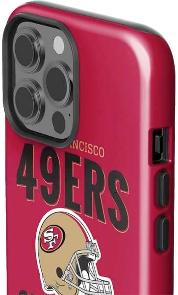 Skinit Impact Phone Case Compatible with iPhone 13 Pro Max - Officially Licensed NFL San Francisco 49ers Helmet Design