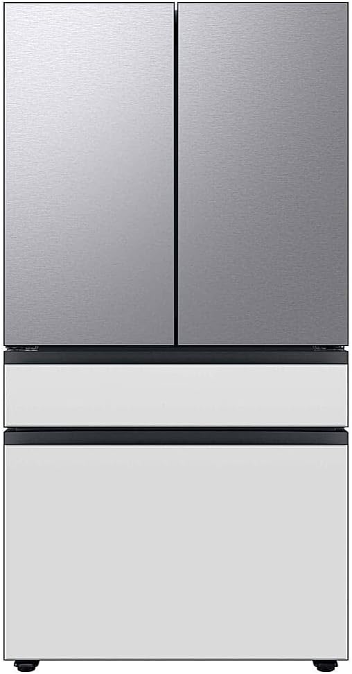 Samsung RAF36DMM12 Bespoke 4-Door French Door Refrigerator Panel - Middle Panel - White Glass