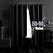 Curtains Dolphin Blackout Curtains for Bedroom Living Room - Sunset Curtains 54 Inch Length 2 Panels Set - Patterned Window Treatments - Grommet Drapes - Home Decor (D&-6266)