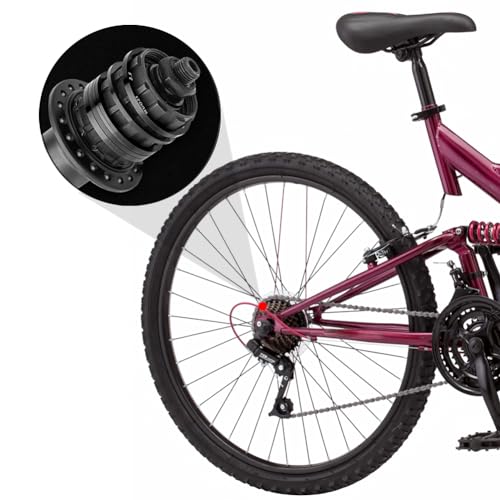 Saipor 8 Stück Fahrrad Schwungrad Naben Spacer Aluminiumlegierung Innenlager Spacer Fahrrad Kassette Spacer Flywheel Hub Washer Spacer für MTB Rennrad (1.0/1.5/1.85/2.0/2.0/2.18/2.35/2.5mm)