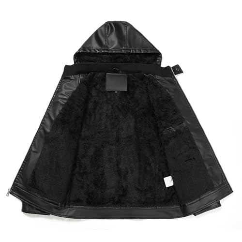 Chaqueta bomber negra para hombre talla XL miniatura 5